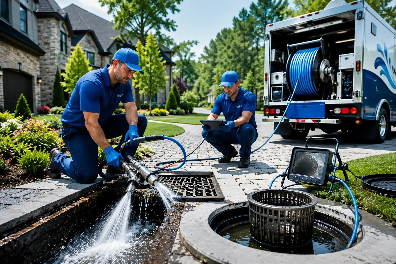 Local outdoor drain cleaning professionals in Ludlow, VT
