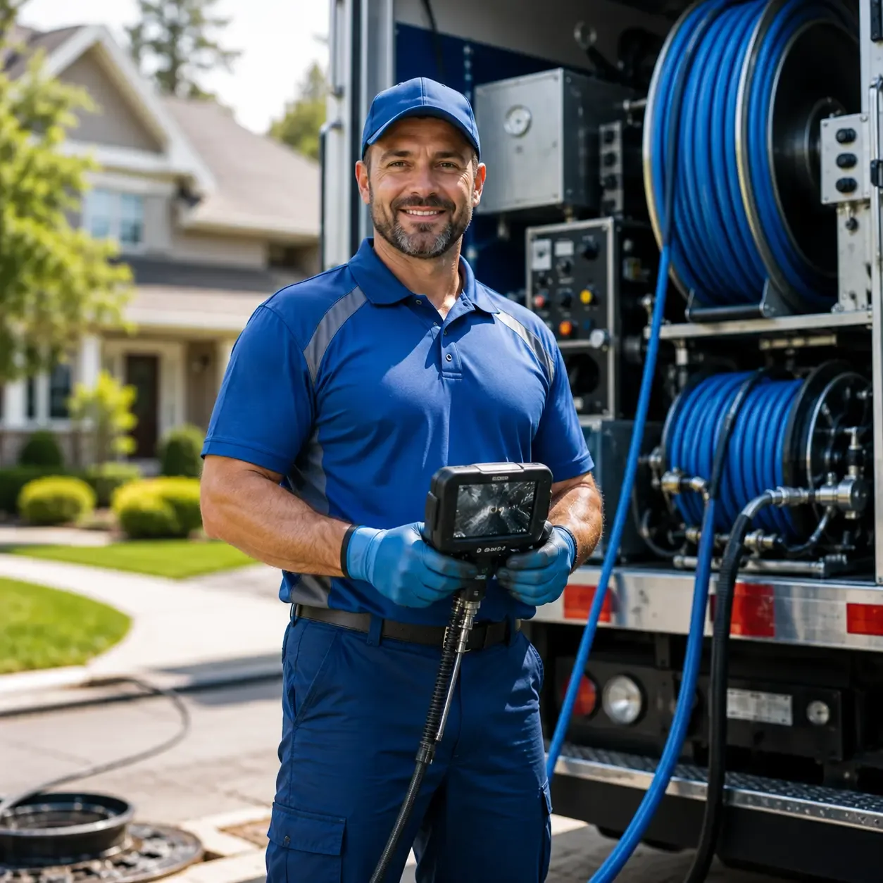 Local outdoor drain cleaning specialists in Ludlow, VT